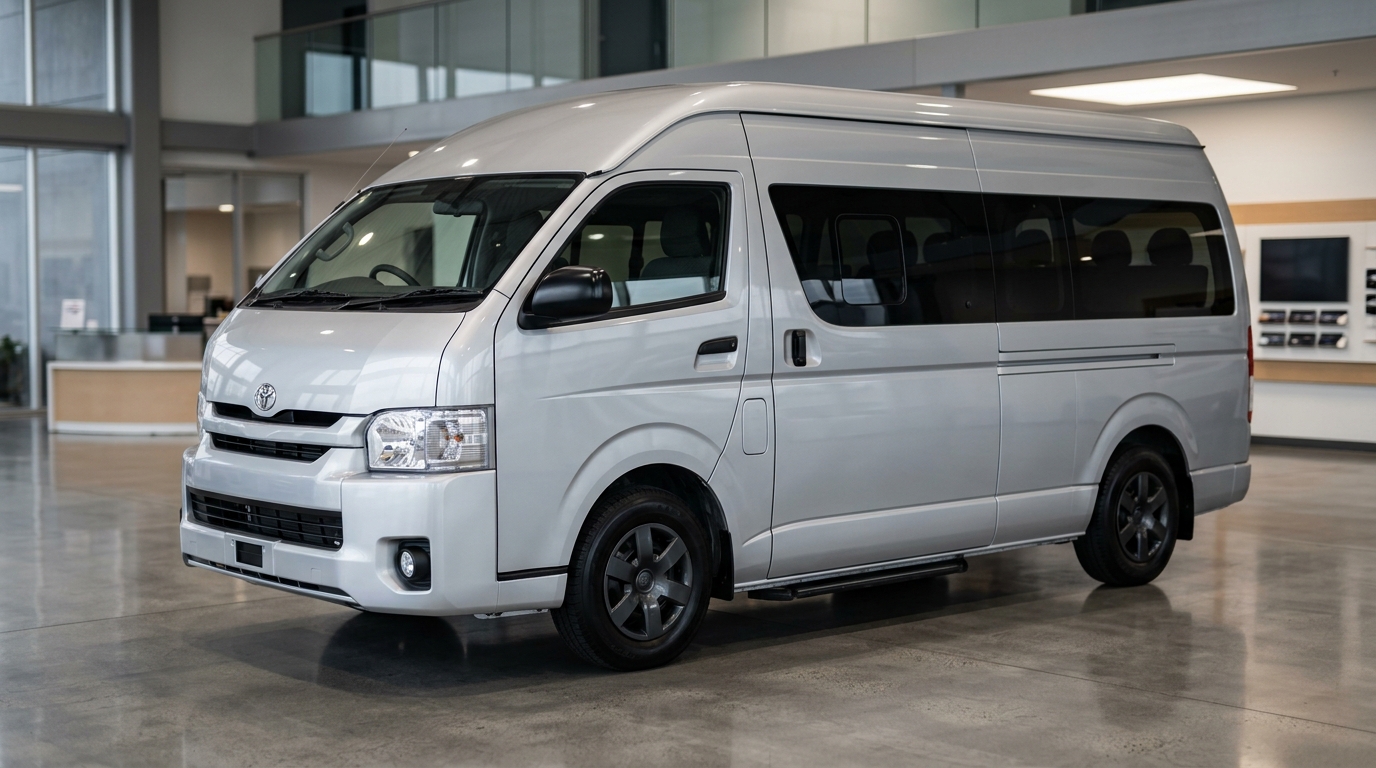 Toyota Hiace Commuter Sewa Minibus Rombongan Solo Sukoharjo